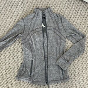 Grey lulu zip up great condition.